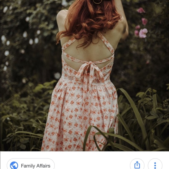 Family Affairs Crimson and Clover Ice Cream Dress - Picture 3 of 4